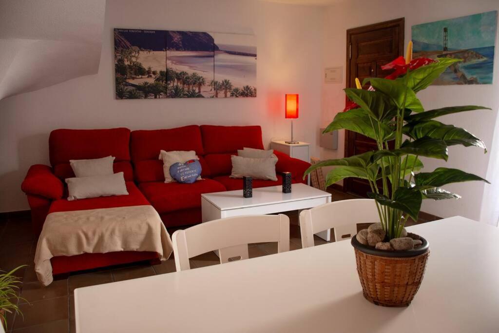 Duplex In Quiet Zone, Next To Sea, Fast Wifi Apartment El Medano  Luaran gambar