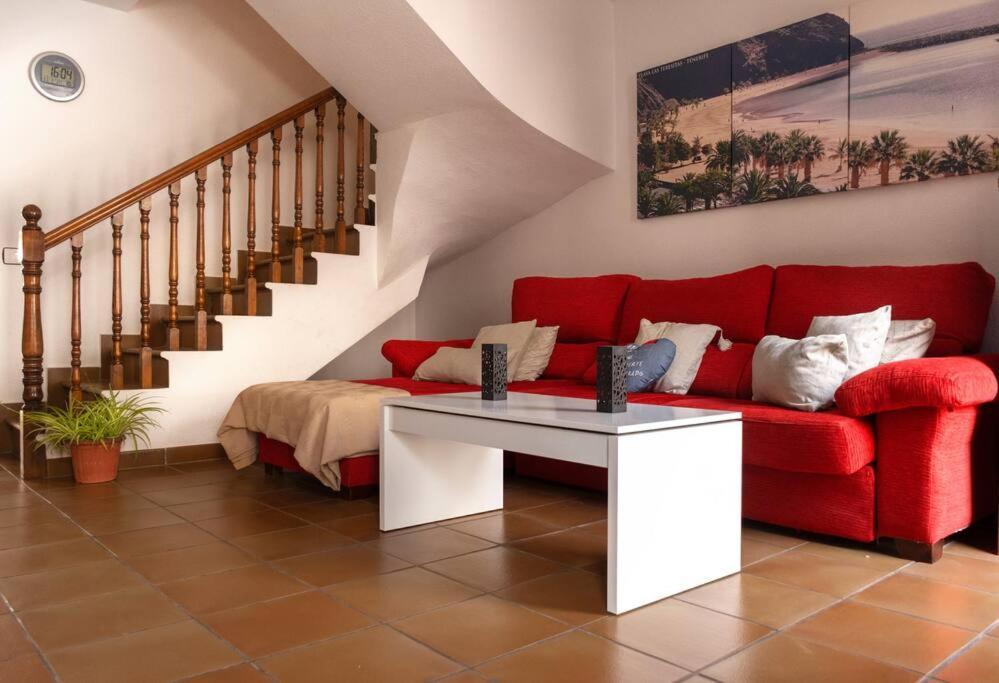 Duplex In Quiet Zone, Next To Sea, Fast Wifi Apartment El Medano  Luaran gambar