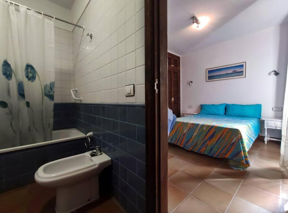 Duplex In Quiet Zone, Next To Sea, Fast Wifi Apartment El Medano  Luaran gambar